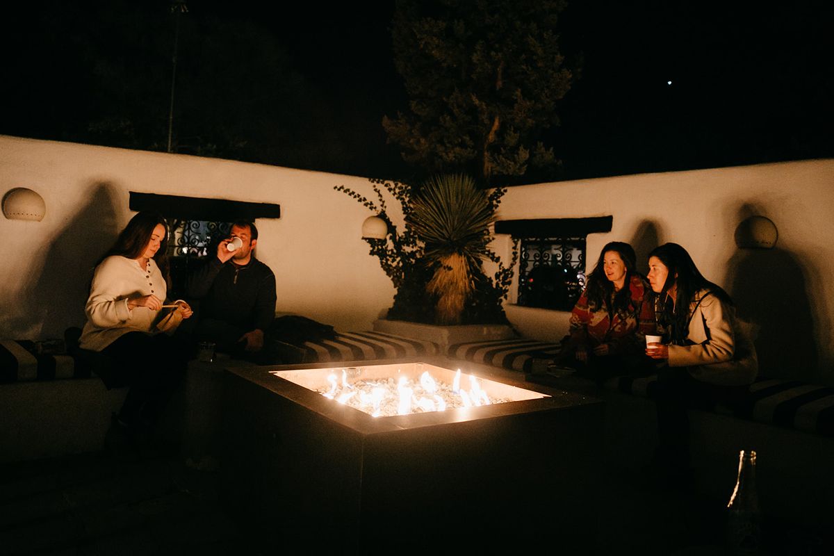 La Reina Patio with Fireplace